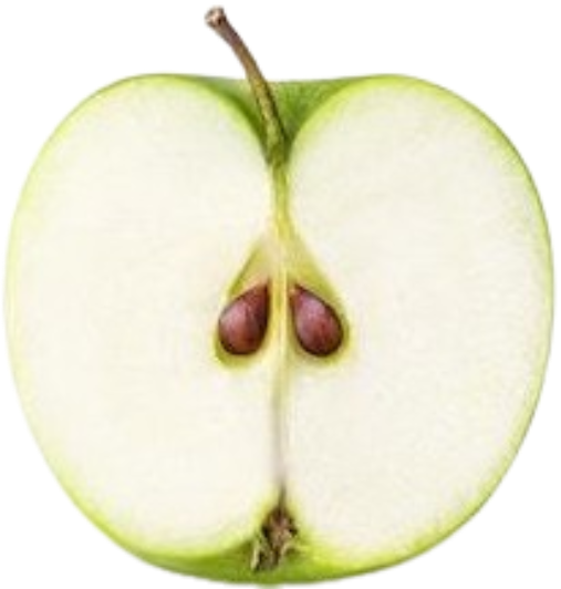 Sliced Green Apple